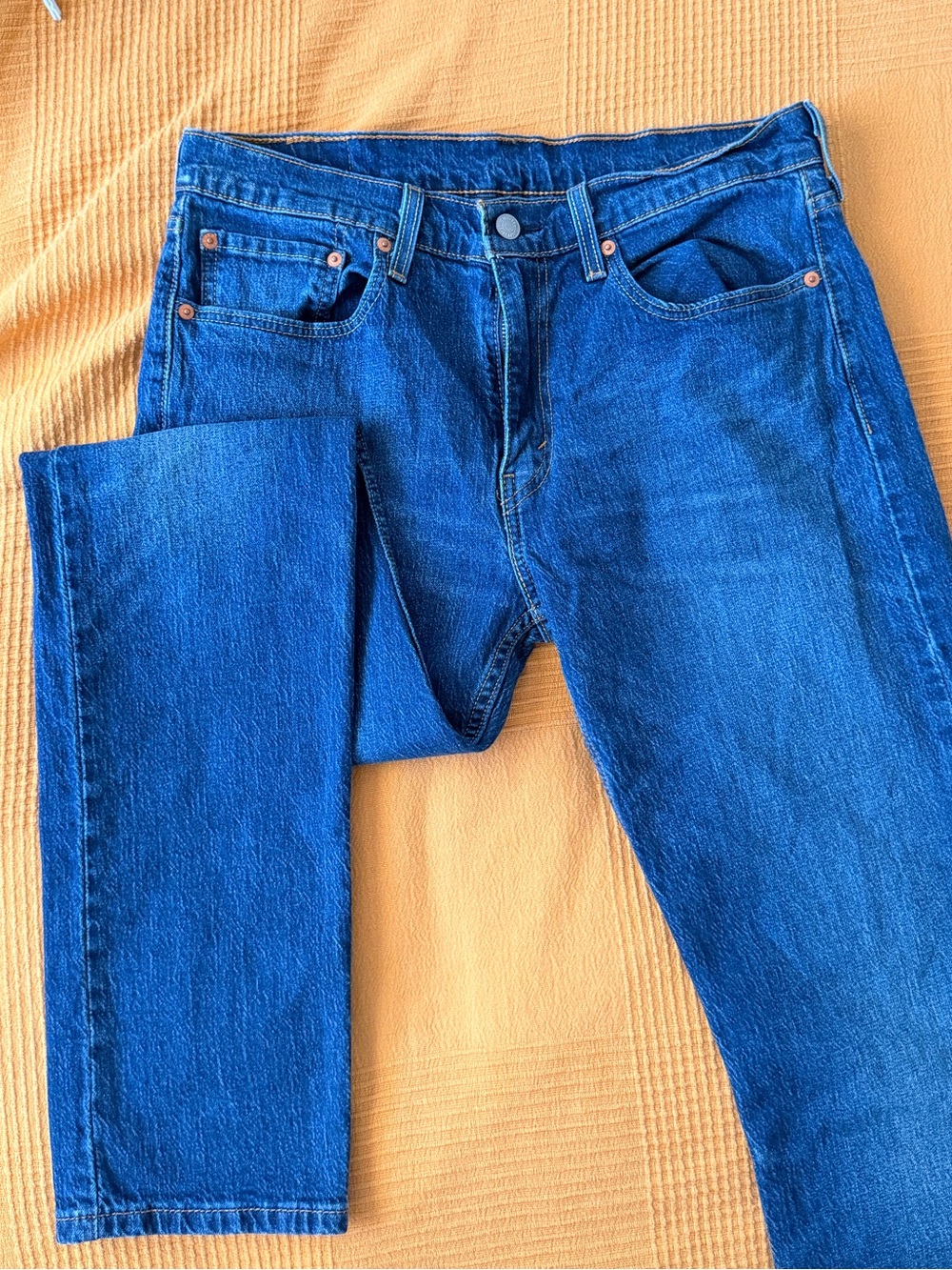 Levi's Men's Straight Blue Denim Jeans